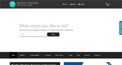 Desktop Screenshot of mauritiusattractions.com